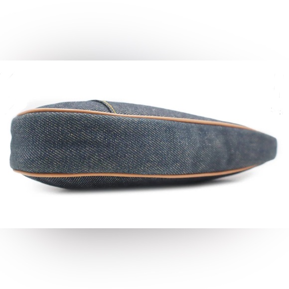 Dior EUC Denim and Brown Saddle Bag - Picture 4 of 5